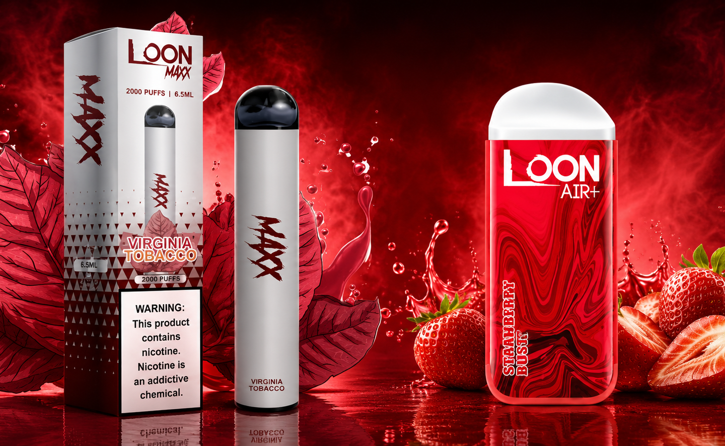 Loon Air Plus flavors